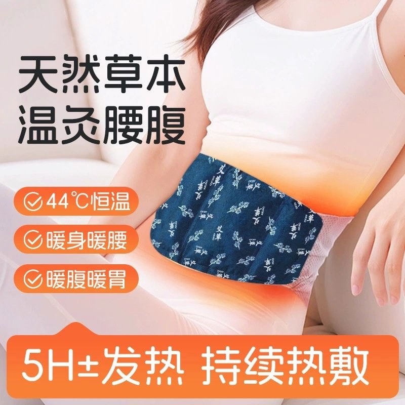 腰贴发热贴暖腰贴艾灸贴腰部专用热敷贴暖腰腹暖宝宝贴艾草暖腰带