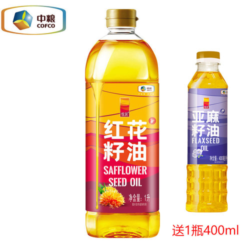 中粮悦润红花籽油物理压榨