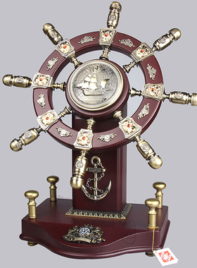 商务礼品办公室前台领航舵送客户