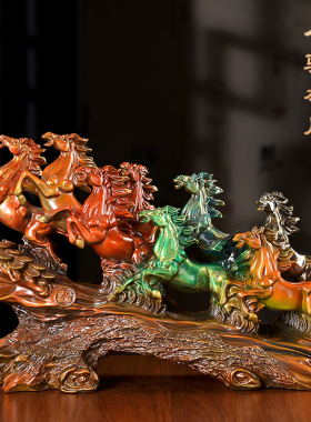 铜祝福中式客厅书房办公室