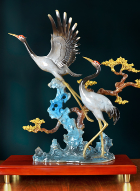 铜祝福新中式客厅书房