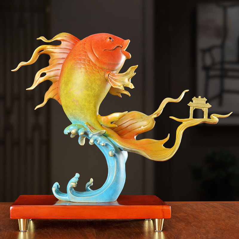 铜祝福新中式客厅玄关书房