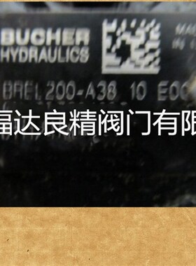 瑞士布赫液压阀液压泵齿轮泵BUCHER BREL200-A3V8-10-E0G