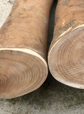 头油茶原木71823角铁锤斧木柄八角锤子木柄锄头柄榔树羊头锤把硬