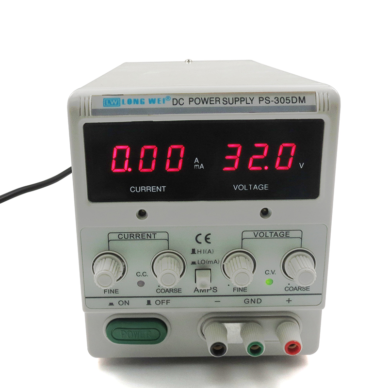 香港龙威LW-PS305DM毫安级直流稳压电源龙威PS-305DM 30V/5A