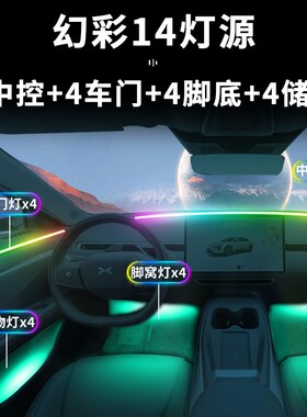 小鹏M03氛围灯monam03配件用品改装车内装饰大全汽车专用mona室内