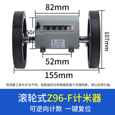 Z96-F计米器 滚轮式计米记数器 高精度机械式计数器 编码器计米轮