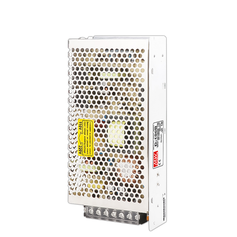 明伟双组输出100W开关电源D-100A/D-100B/D-100C/5V10A/12V4A/24V