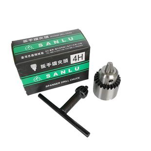 4mmJT0火花机 穿孔机打孔机夹头台湾三鹭微型精密扳手钻夹头0.15