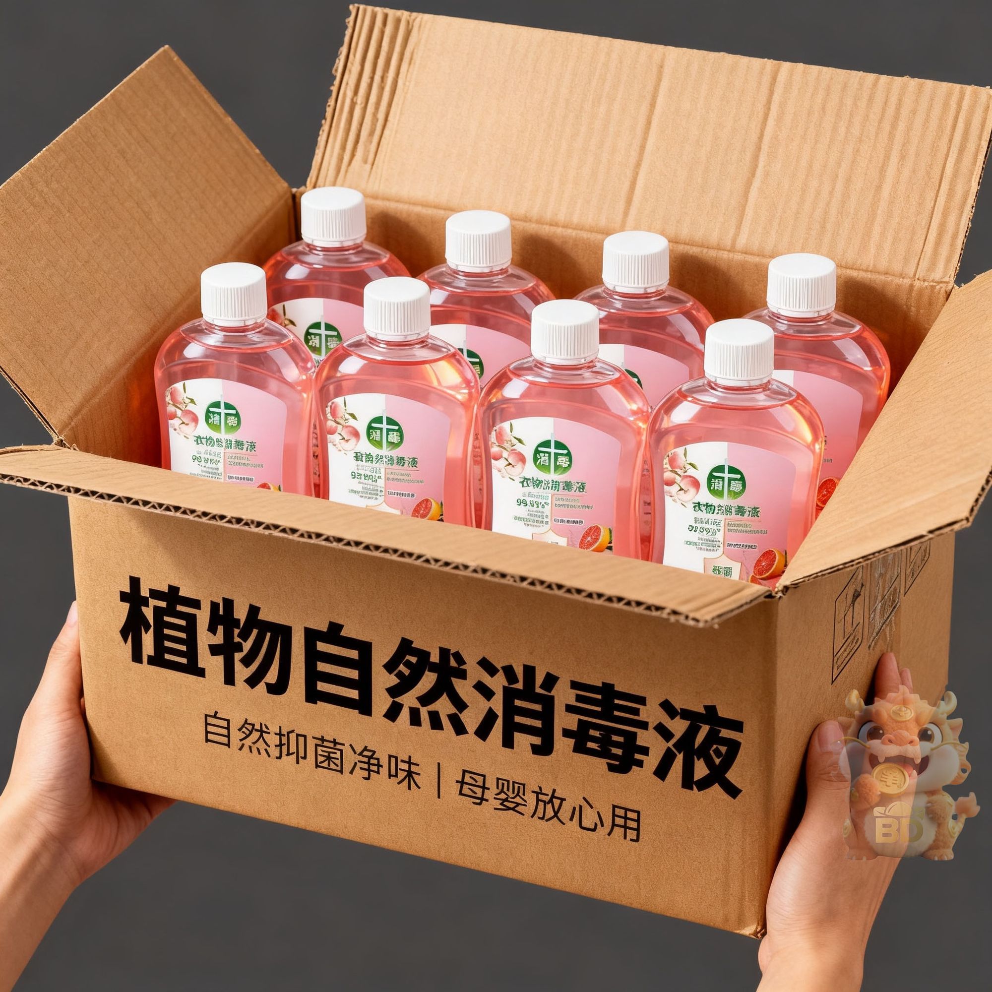 自然香氛消毒液婴儿衣物杀菌植物温和持久留香味去黄洗衣除臭母婴