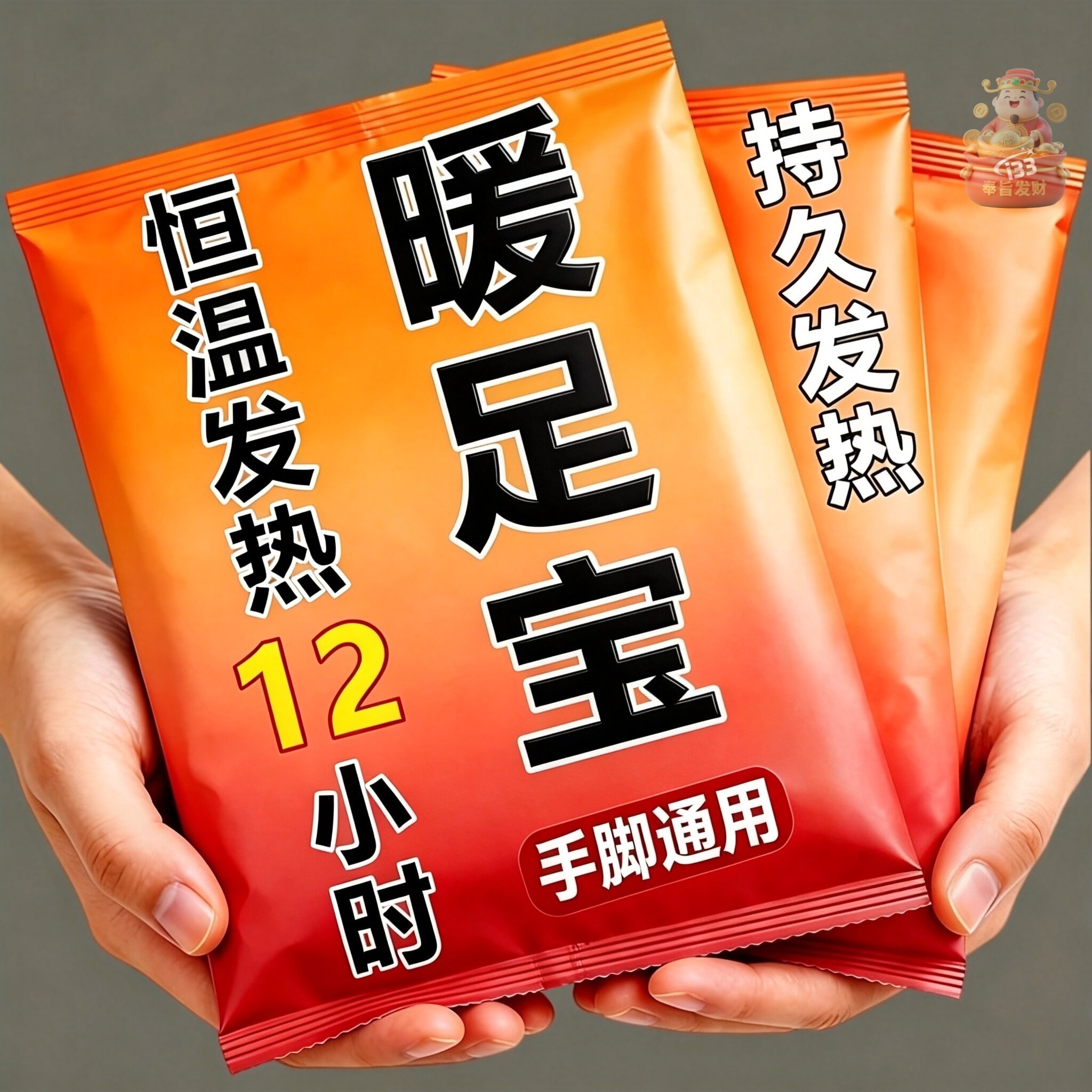 艾草热敷暖足宝女脚底发热贴暖宝宝脚后跟自发热暖贴艾灸暖脚暖贴