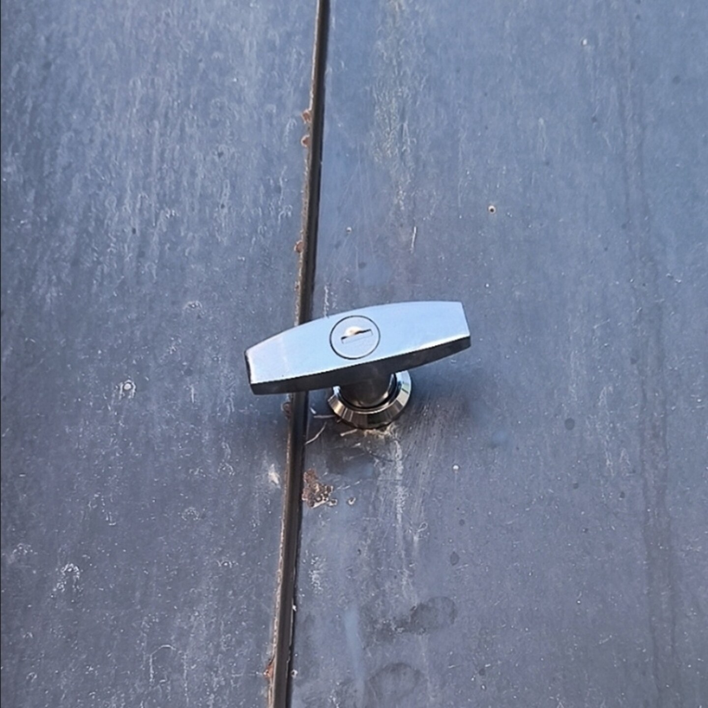 机柜门转舌锁电柜门锁执手锁工业柜锌合金把手锁配电箱机械机柜锁