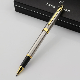 桐川全金属中性笔重手感签字笔走珠笔高颜值办公商务刻字定制礼品