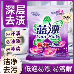 蓝漂 去渍去污机洗手洗清洁装 香氛洗衣粉家用家庭装 260克袋装
