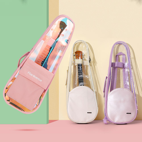 镭射透明尤克里里琴包个性便携