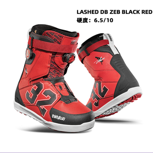 W26新款现货THIRTYTWO/32LASHED ZEB双BOA男款刻滑公园单板滑雪鞋