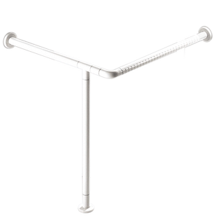 墨斐琳面盆夹角扶手柱盆扶手老人公厕残卫面盆洗手柱盆把手可定制