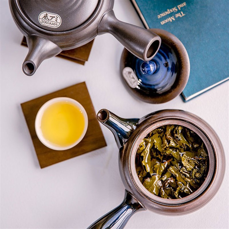 进口万古烧功夫茶具带过滤网侧把壶陶瓷防烫.茶壶养生壶