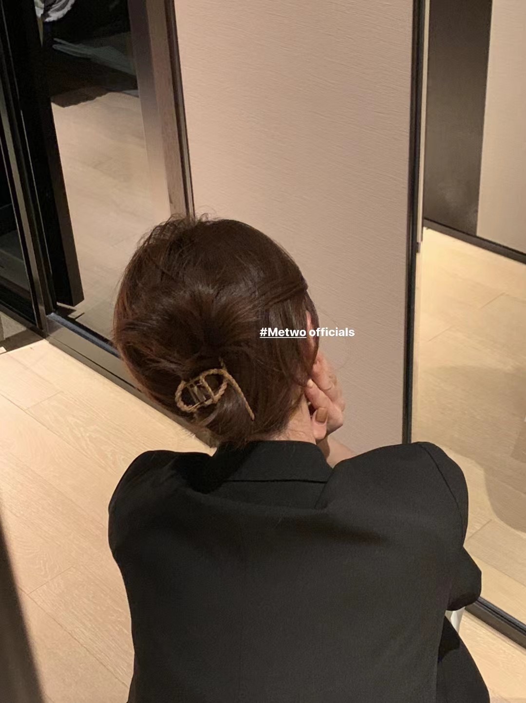 后脑勺抓夹发夹鲨鱼夹