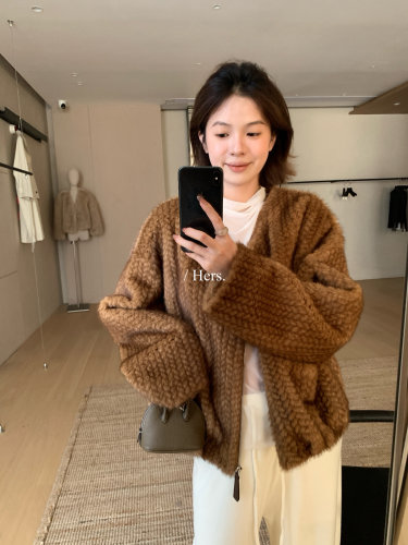 Hers通勤气质V领短外套女