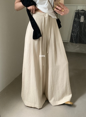 METWO hers好穿！简约慵懒舒适软叽叽日常百搭西装休闲裤20880