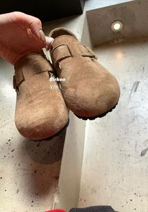 一勺甜 hers全包勃肯鞋#平底单鞋女2025新款懒人一脚蹬豆豆鞋