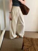 显瘦垂感高腰阔腿裤 METWO调改了几次好裤 0933 神裤 女秋季 型 西装