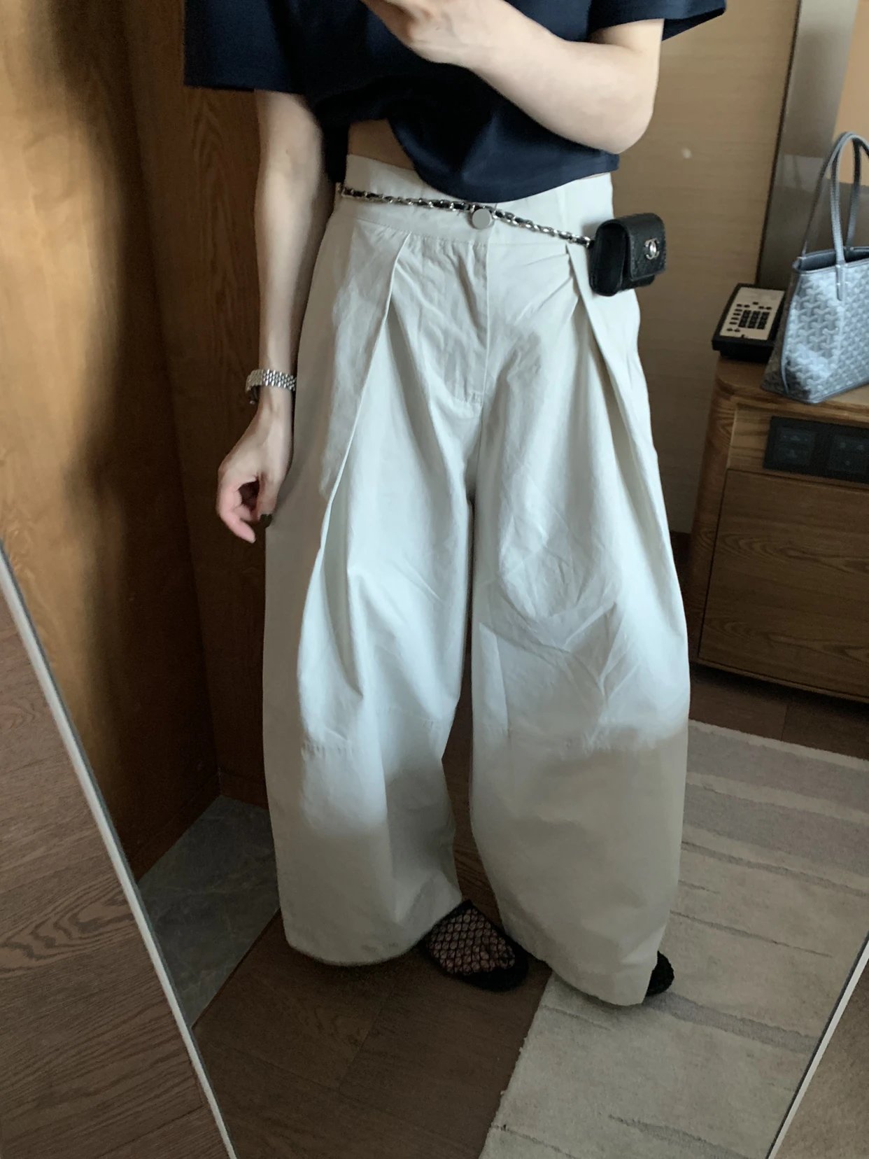 METWO 8746#自留款！阔腿裤