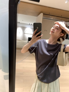 T恤女 简约休闲基础百搭多色圆领短袖 80236 Hers 26年早春