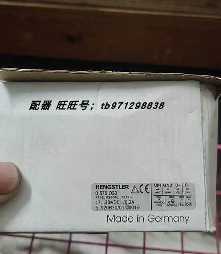 议价亨士乐编码器 AR62/G360FL.72A4B 编码 0570020
