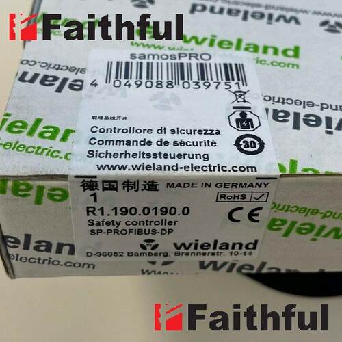 议价Wieland R1.190.0190.0威琅安全PLC模块 SP-PROFIBUS-DP