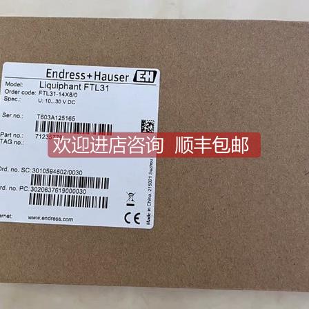 询价恩德斯豪斯E+H音叉开关FTL31-AA4U2AAW5J