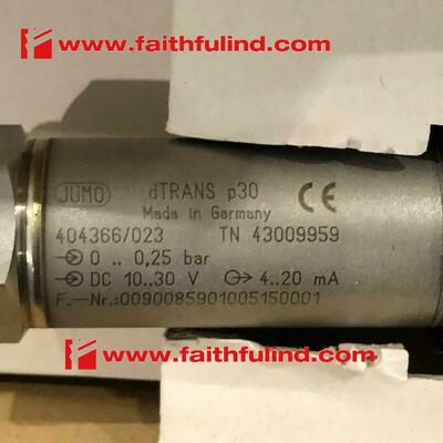 议价Jumo 43009959 久茂压力传器 dTRANS P30 404366/023 0.25bar