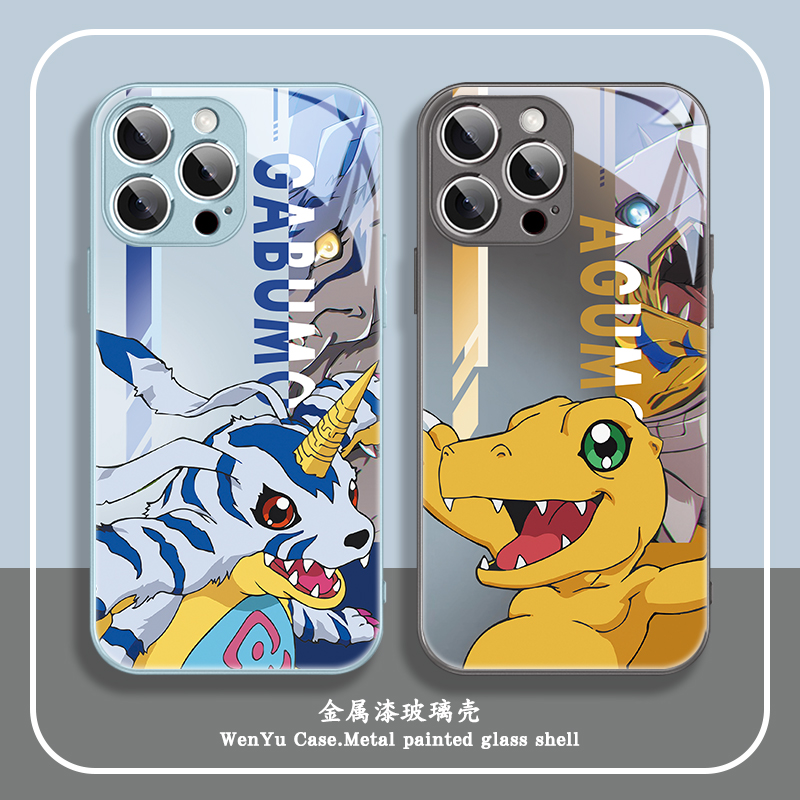 数码宝贝适用苹果16手机壳动漫