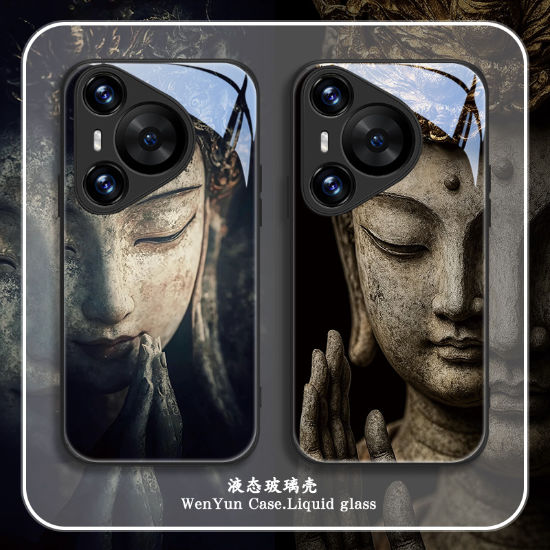 佛像适用华为系列手机壳个性小众