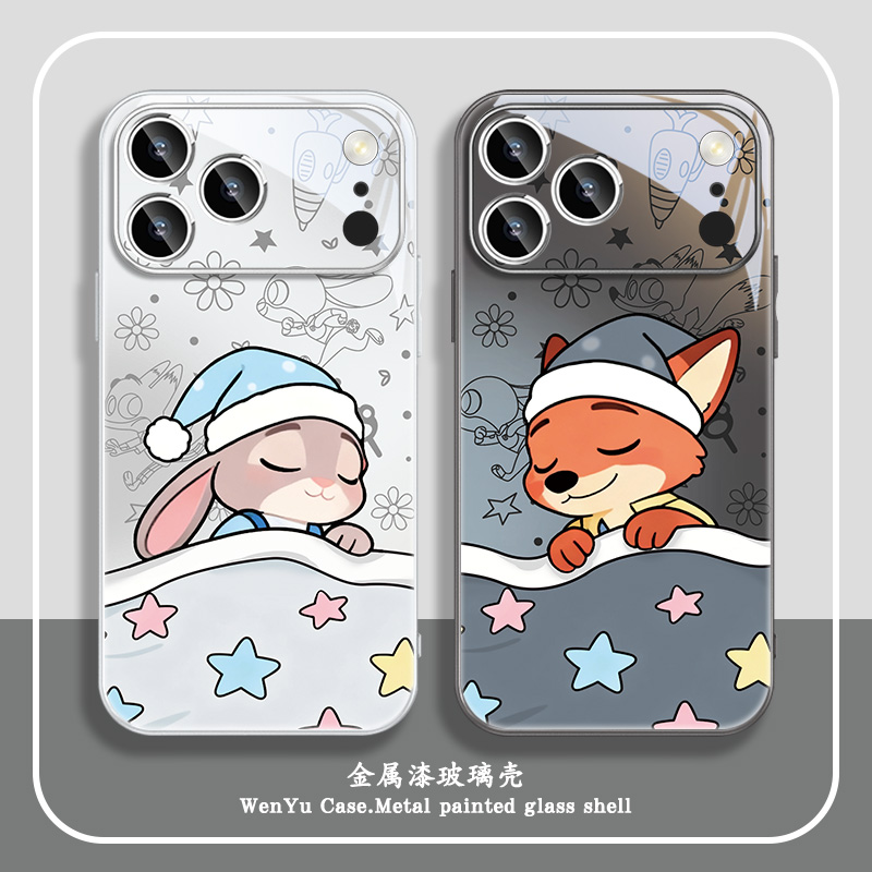 朱迪尼克适用苹果手机壳情侣可爱