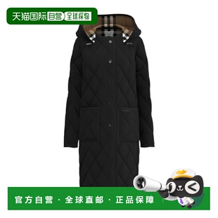 黑色 80945811 绗缝棉服 女士外套 BURBERRY