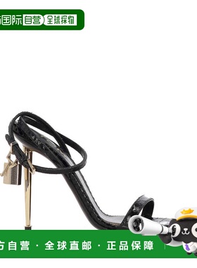 1h可退 潮奢 Tom Ford 汤姆 福特 女士 黑色凉鞋 W2272LCL516PNAA