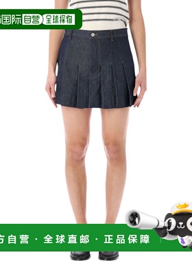 1h可退 潮奢 A.P.C. 女士 百褶迷你裙 COGDFF06504