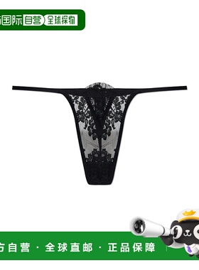 DSQUARED2 女士内裤 D8L7C60100001 AW2025 黑色 Lace thongs