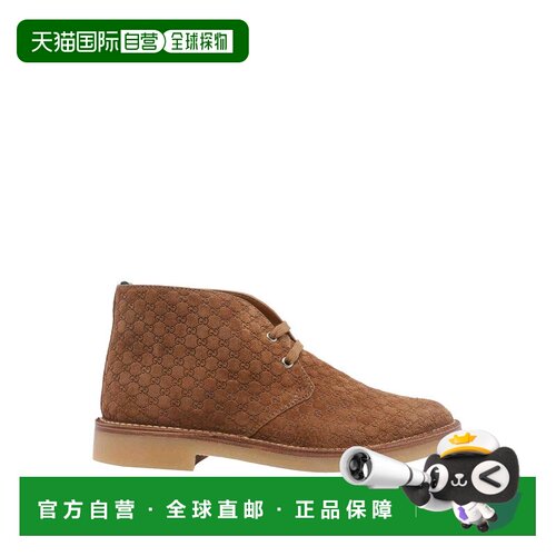 1h可退 GUCCI 男士商务正装鞋 831283AAEYC2842 SS2026 棕色 GG a