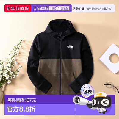 THE NORTH FACE 男童夹克 NF0A7X3VK21L1 CO 黑色 