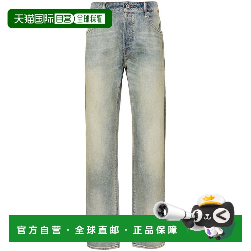1h可退 KENZO 男士牛仔裤 FE55DP1016B8DY SS2024 灰色