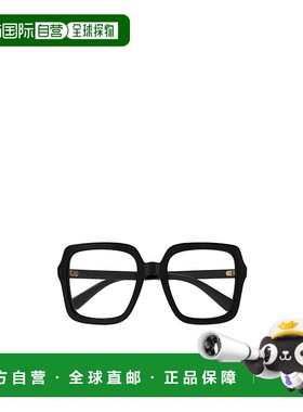 GUCCI 女士眼镜 GG1318O001 AW2025 黑色古驰