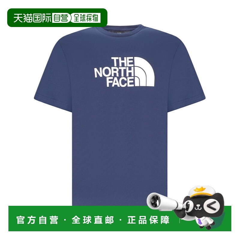 1h可退 THE NORTH FACE 男士T恤 NF0A8A6C8K2 SS2025 蓝色