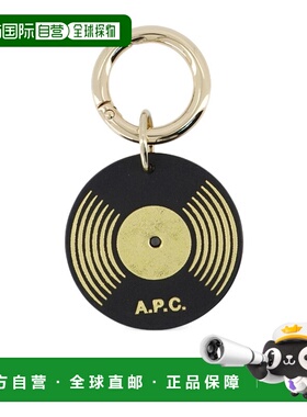 A.P.C. 男士钥匙扣 PXAWVF63027LZZ SS2026 金色 圆环钥匙扣