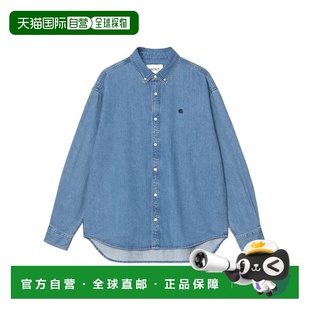 衬衫 I0345250106 Lucas WIP 衬 长袖 男士 蓝色 CARHARTT SS2025