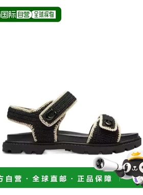 COACH 女士凉鞋 CBO18L77 AW2025 黑色 圆头凉鞋