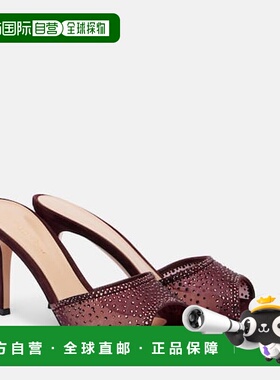 1h可退 潮奢 Gianvito Rossi 吉安维托 罗西 女士 Rania 85 水晶