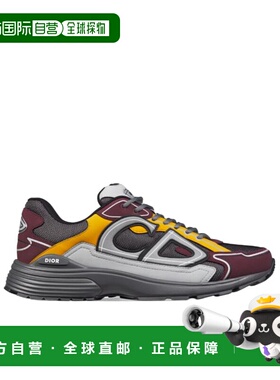 DIOR 男士运动鞋 3SN279ZRBH427 AW2024 灰色 B30 系带休闲运动鞋